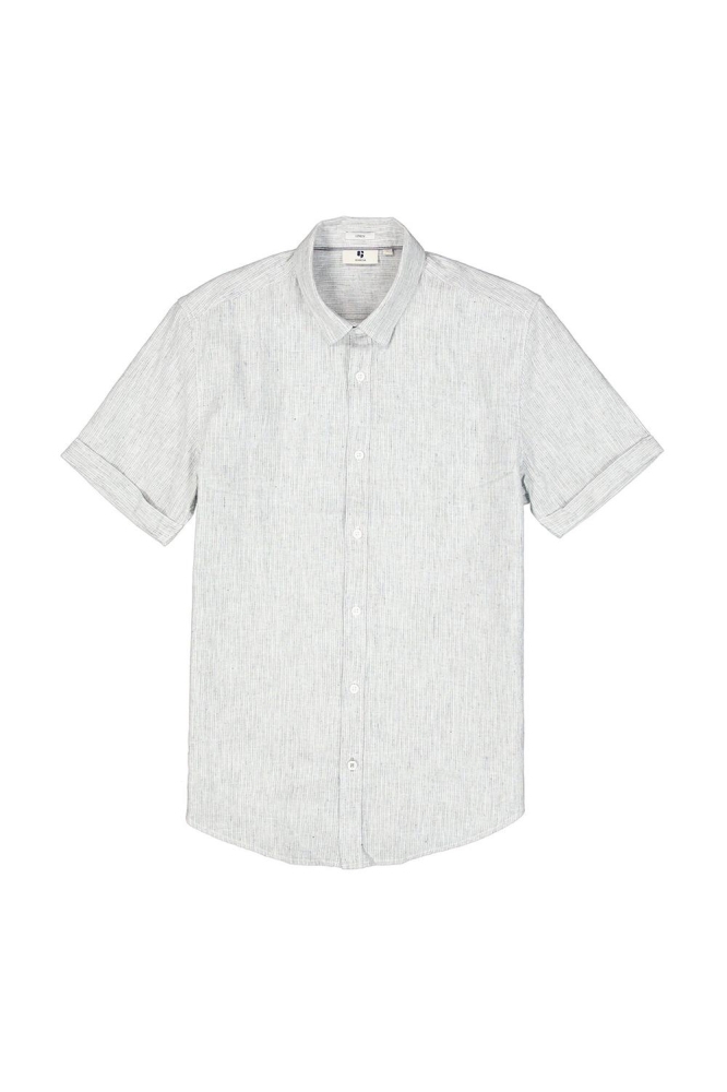 Garcia groene heren overhemd | Vooraanzicht