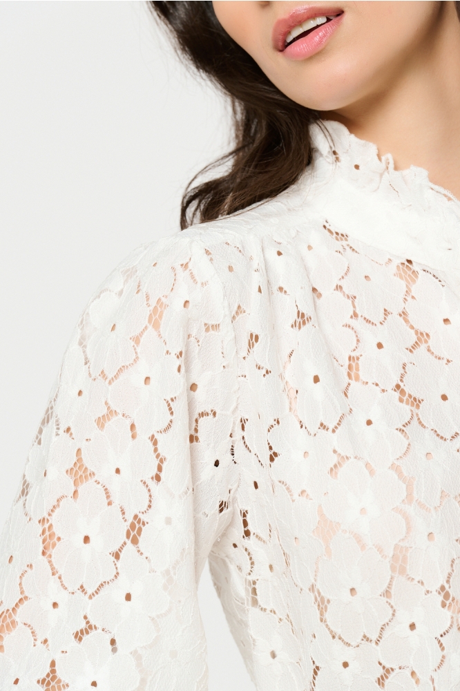 LolaLiza witte dames blouse | Unique Selling Point