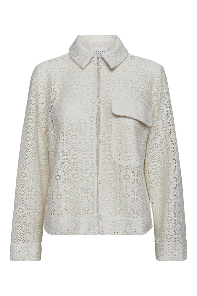 SisterS point beige dames blouse | Vooraanzicht