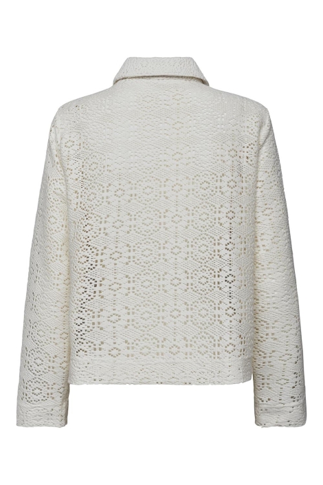 SisterS point beige dames blouse | Achteraanzicht