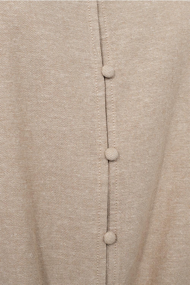 Freequent beige dames blouse | Close up