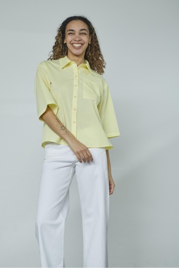 SisterS point Blouse ELESA SH 18933 PALE BANANA