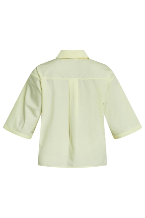 SisterS point gele dames blouse | Achteraanzicht
