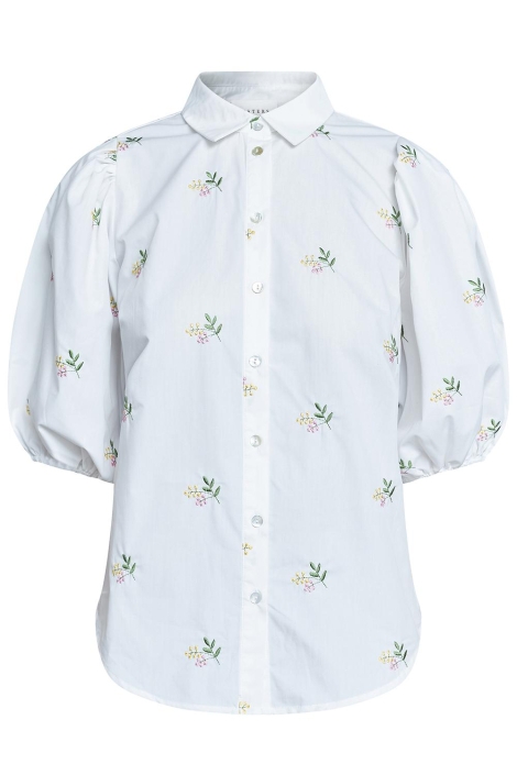 SisterS point witte dames blouse | Vooraanzicht