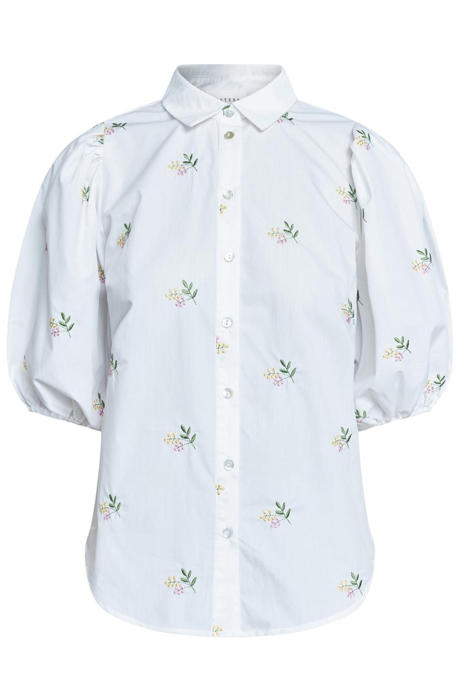 SisterS point witte dames blouse | Vooraanzicht