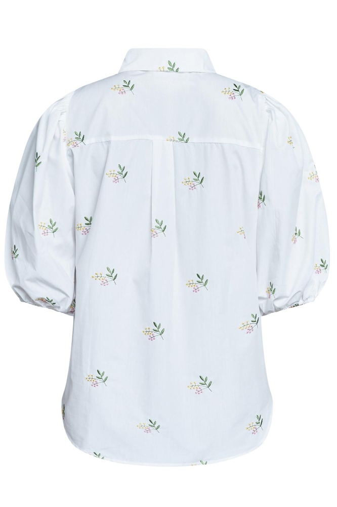SisterS point witte dames blouse | Achteraanzicht