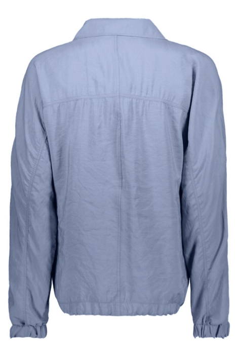 Zoso blauwe dames blouse | Achteraanzicht