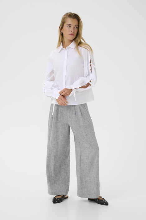 Kaffe witte dames blouse | Model