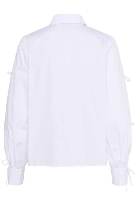 Kaffe witte dames blouse | Achteraanzicht