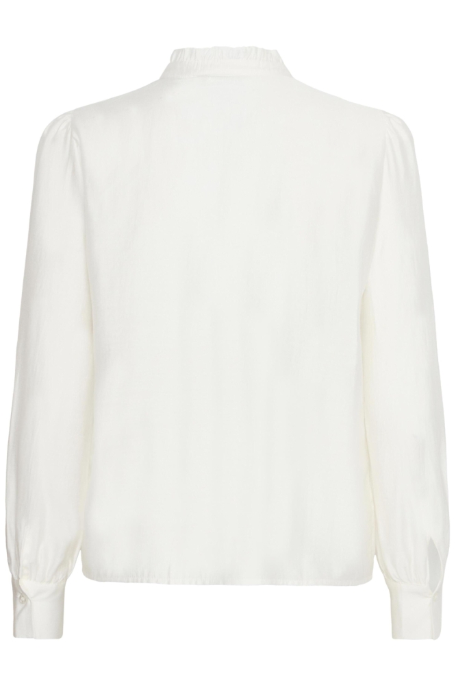 Ichi witte dames blouse | Achteraanzicht