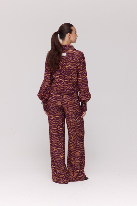 Harper & Yve paarse dames blouse | Model