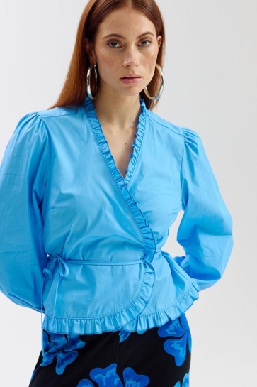 Harper & Yve Blouse COBY LS SS6P606 439 salty water