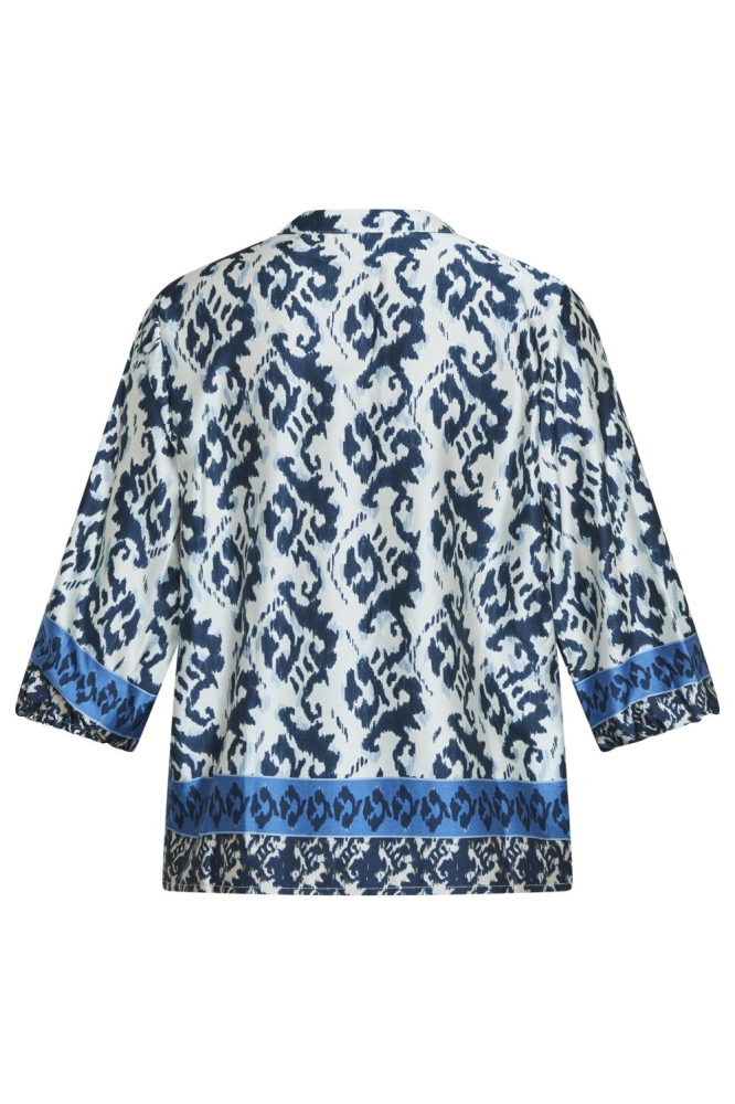 SisterS point beige dames blouse | Achteraanzicht