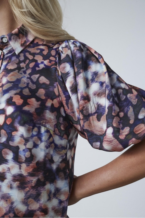 SisterS point multi color dames blouse | Kleurstaal