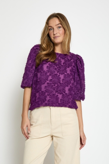 Peppercorn Blouse INGRID BLOUSE PC8362 7641 SPARKLING GRAPE