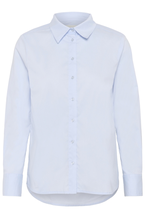 Part Two blauwe dames blouse | Vooraanzicht