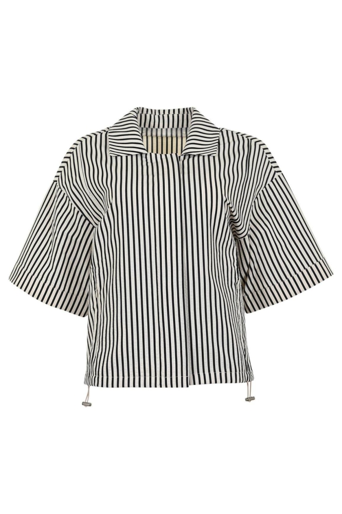 Maicazz ecru dames blouse | Vooraanzicht