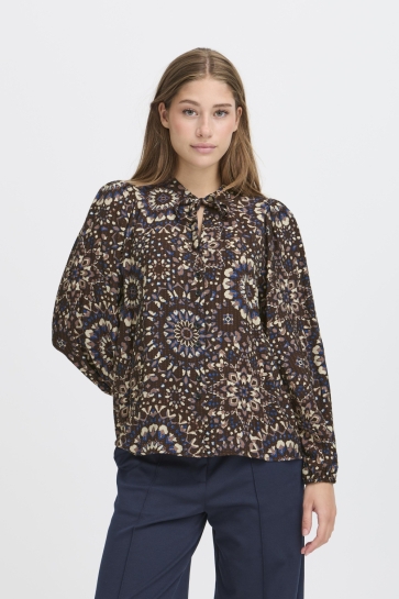 Ichi Blouse IHCRAVIZ SH 20124609 900001549 KALEIDOSCOPE