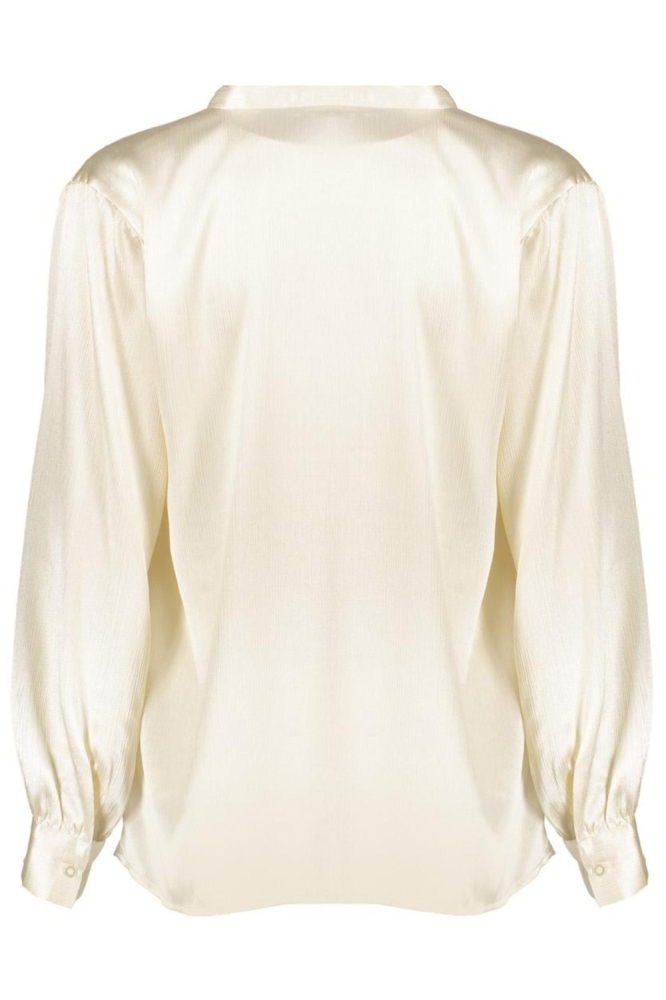 Geisha beige dames blouse | Achteraanzicht