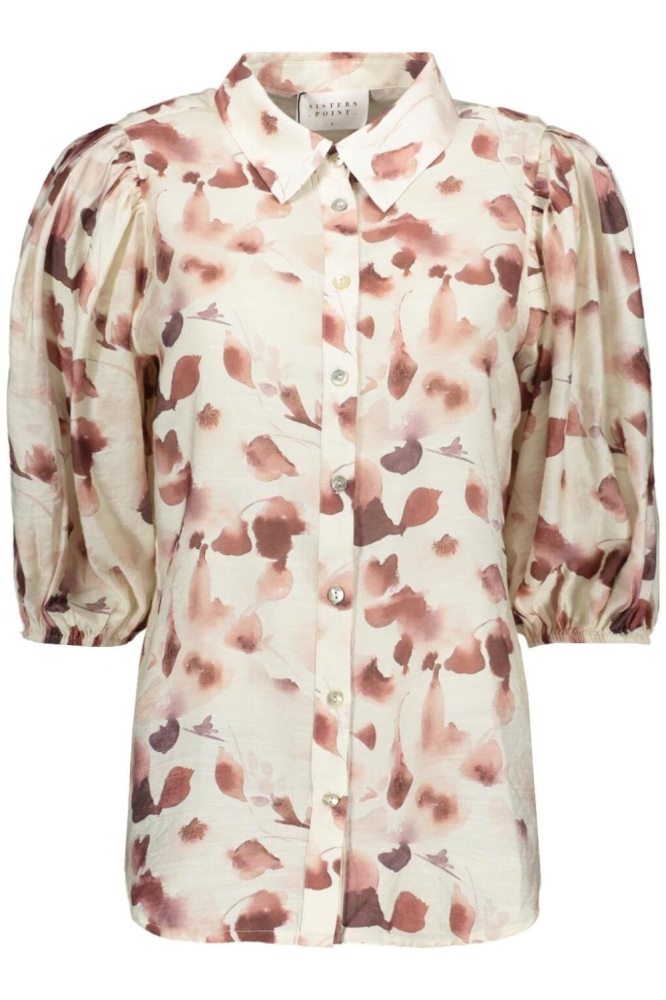 SisterS point beige dames blouse | Vooraanzicht