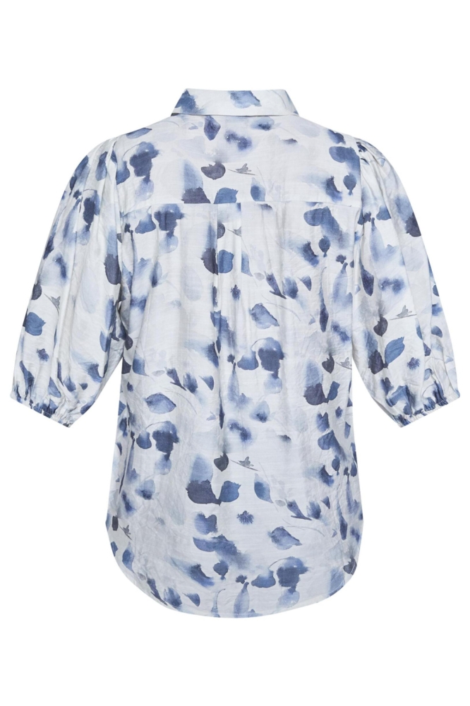 SisterS point beige dames blouse | Achteraanzicht