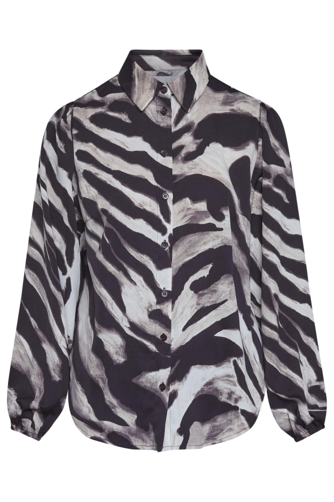 SisterS point bruine dames blouse | Vooraanzicht