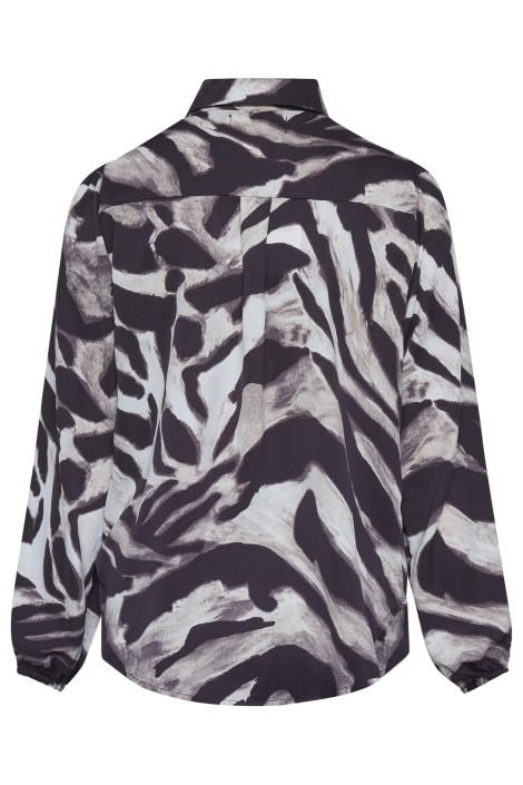 SisterS point bruine dames blouse | Achteraanzicht