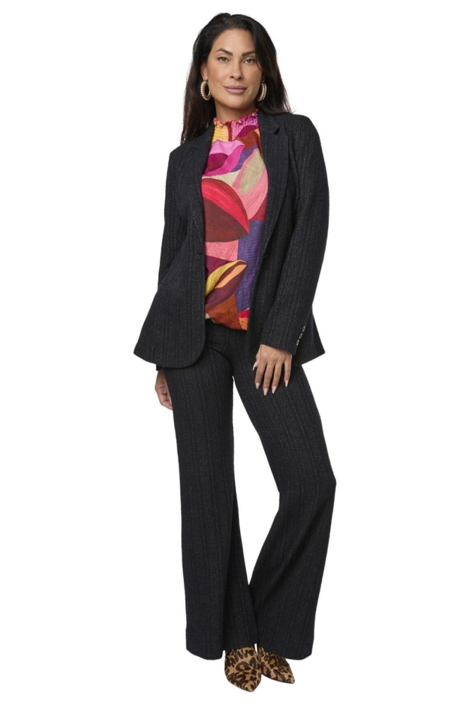 Tessa Koops multi color dames t-shirt | Model