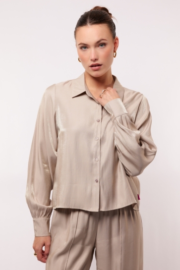 Fluresk TAZZY BLOUSE 26VQF24 014 Sand