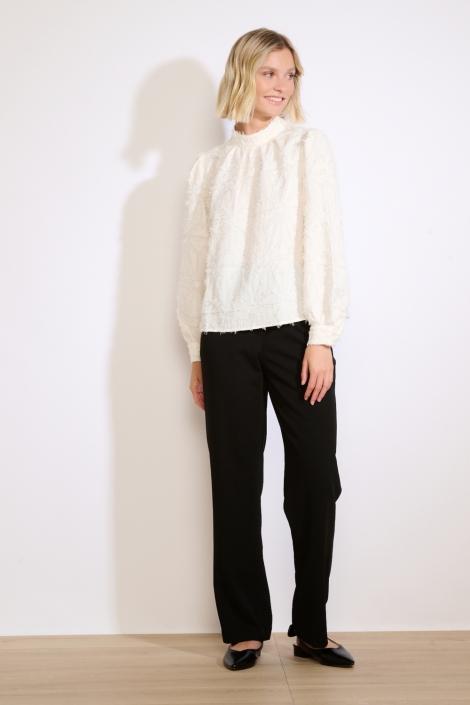 LolaLiza beige dames blouse | Model