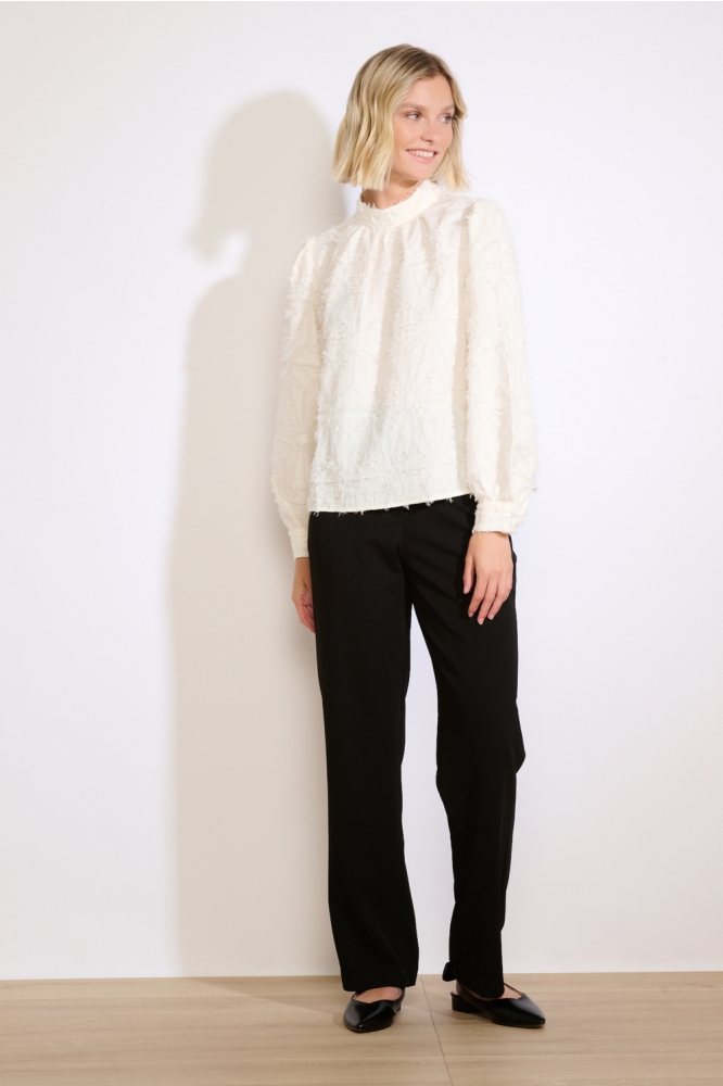 LolaLiza beige dames blouse | Model