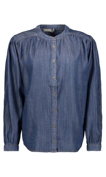 BLOUSE 53511 10 DARK BLUE DENIM