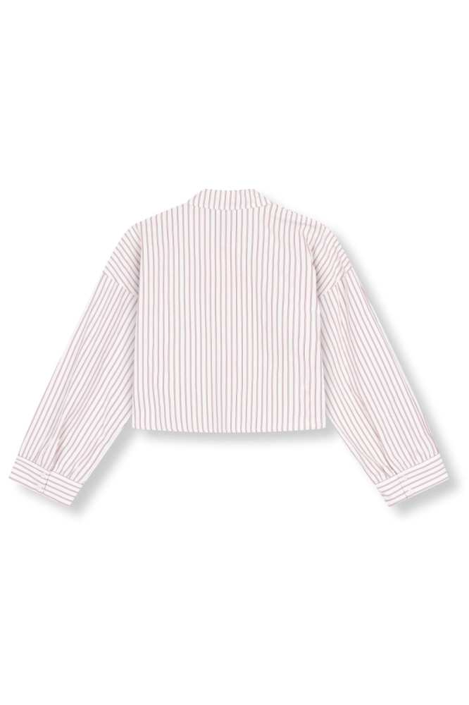 Refined Department witte dames blouse | Achteraanzicht