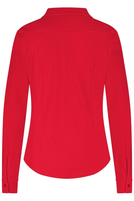 Lady Day rode dames blouse | Achteraanzicht