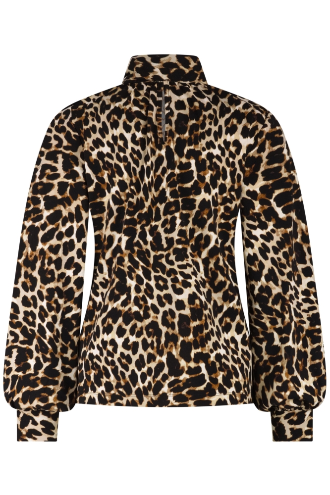 Lady Day multi color dames blouse | Achteraanzicht