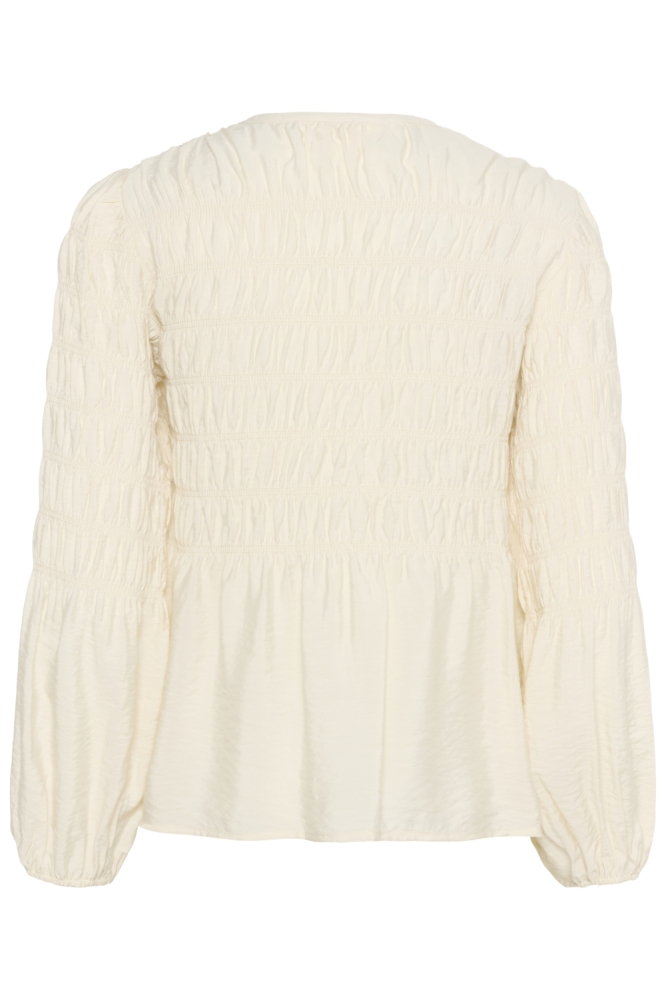 Part Two ecru dames blouse | Achteraanzicht