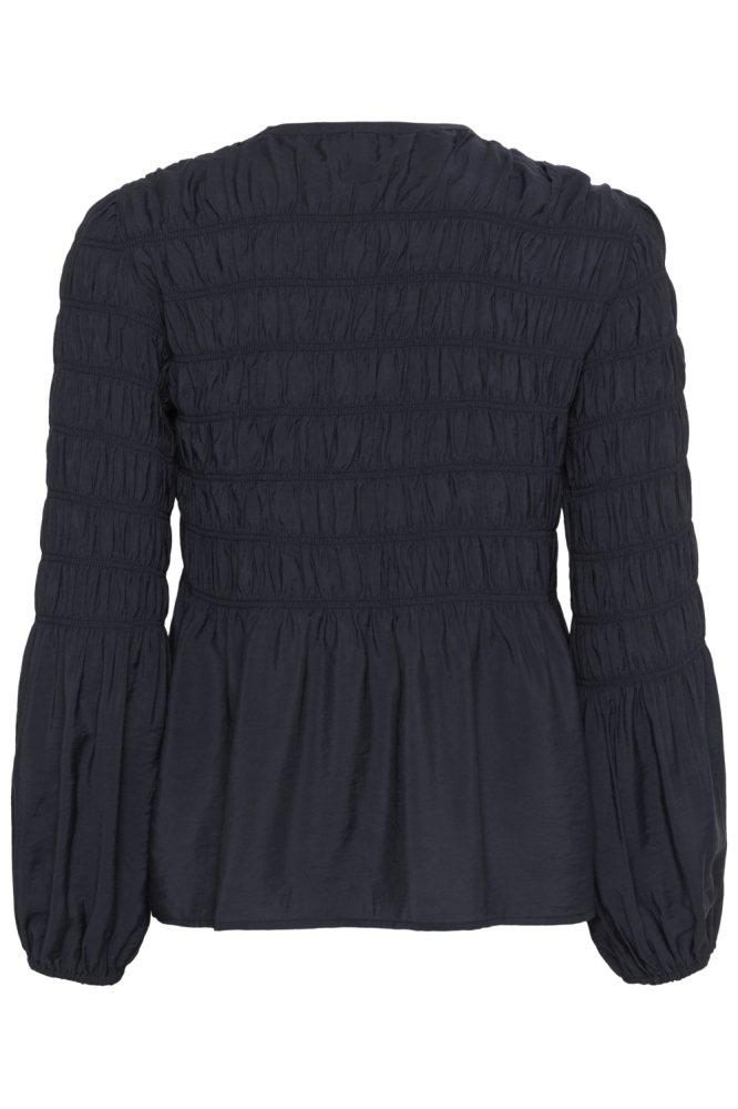 Part Two blauwe dames blouse | Achteraanzicht