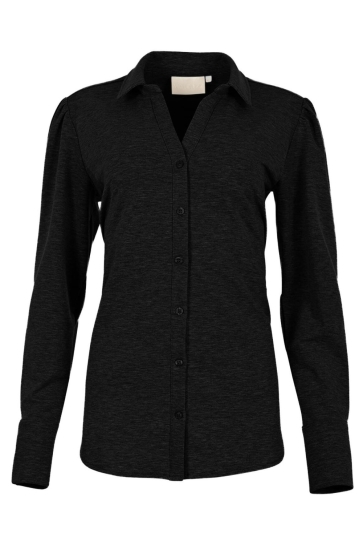 Maicazz PAYDEN BLOUSE FA25 20 008 BLACK