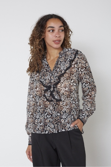 SisterS point Blouse UNINA SH 19112 Paisley