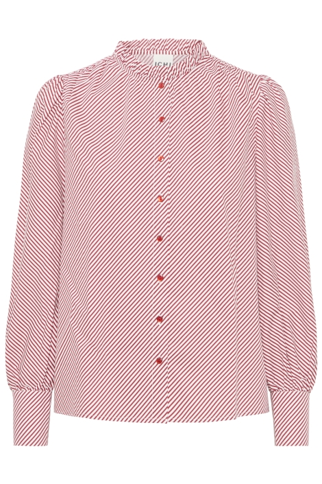 Ichi rode dames blouse | Vooraanzicht