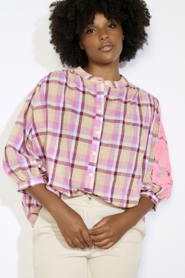 LolaLiza Blouse C BEATRICE 05702941 1013 Vanilla White