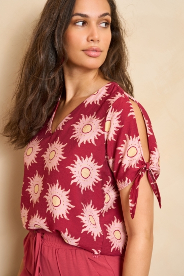 Lofty Manner Blouse BLOUSE ELOWEN RC02 658 multi brique