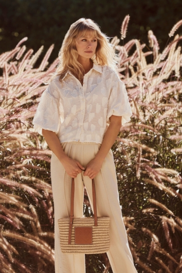 Lofty Manner Blouse BLOUSE JUNA RC16 196 beige