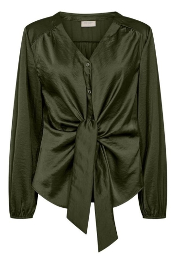 Freequent Blouse FQDOVE BLOUSE 207579 KOMBU GREEN