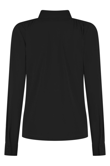 Lady Day zwarte dames blouse | Achteraanzicht
