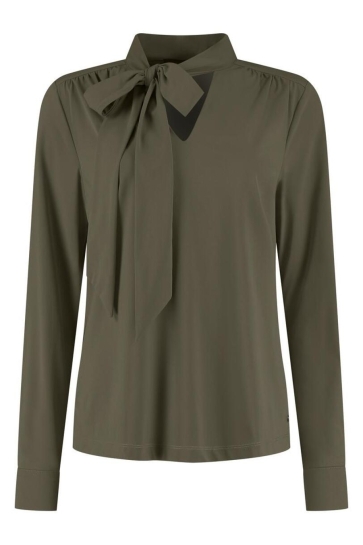 Lady Day JANET BLOUSE L24 275 2924 DARK OLIVE