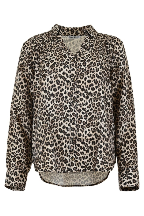 Maicazz multi color dames blouse | Vooraanzicht