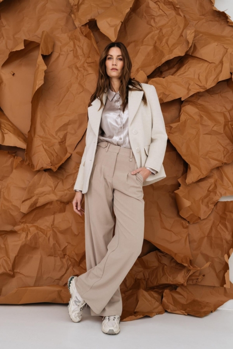 Maicazz zand dames blouse | Model