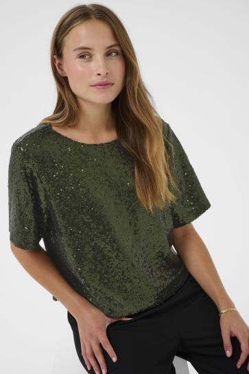 Kaffe KAMIRANDA SEQUIN BLOUSE 10510898 190512