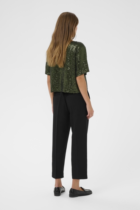 Kaffe groene dames blouse | Model